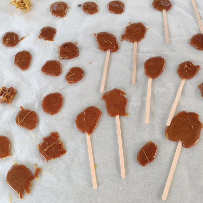 Gyógynövényes nyalóka